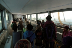 Auf dem Solarboot