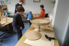 Murmelbahn bauen zur Lesenacht