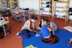 Arbeiten im Lerngruppenraum